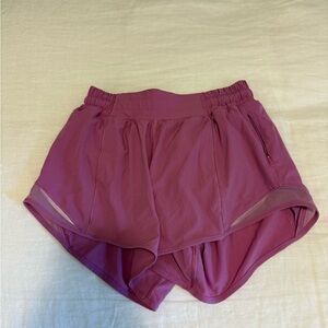 Lululemon Athletica Pink Athletic Shorts for Performance
